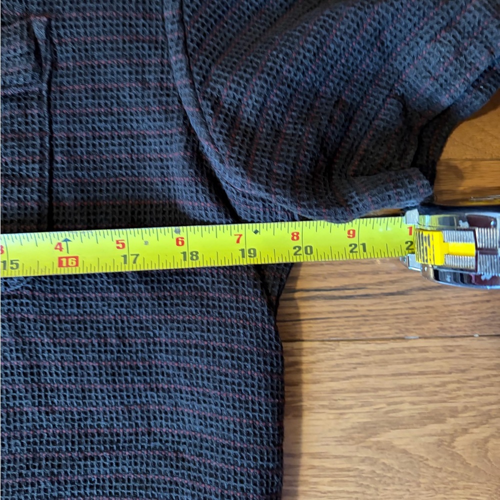 Taylor Stitch Brown Waffle Knit Shirt (size 42) - Picture 4 of 6
